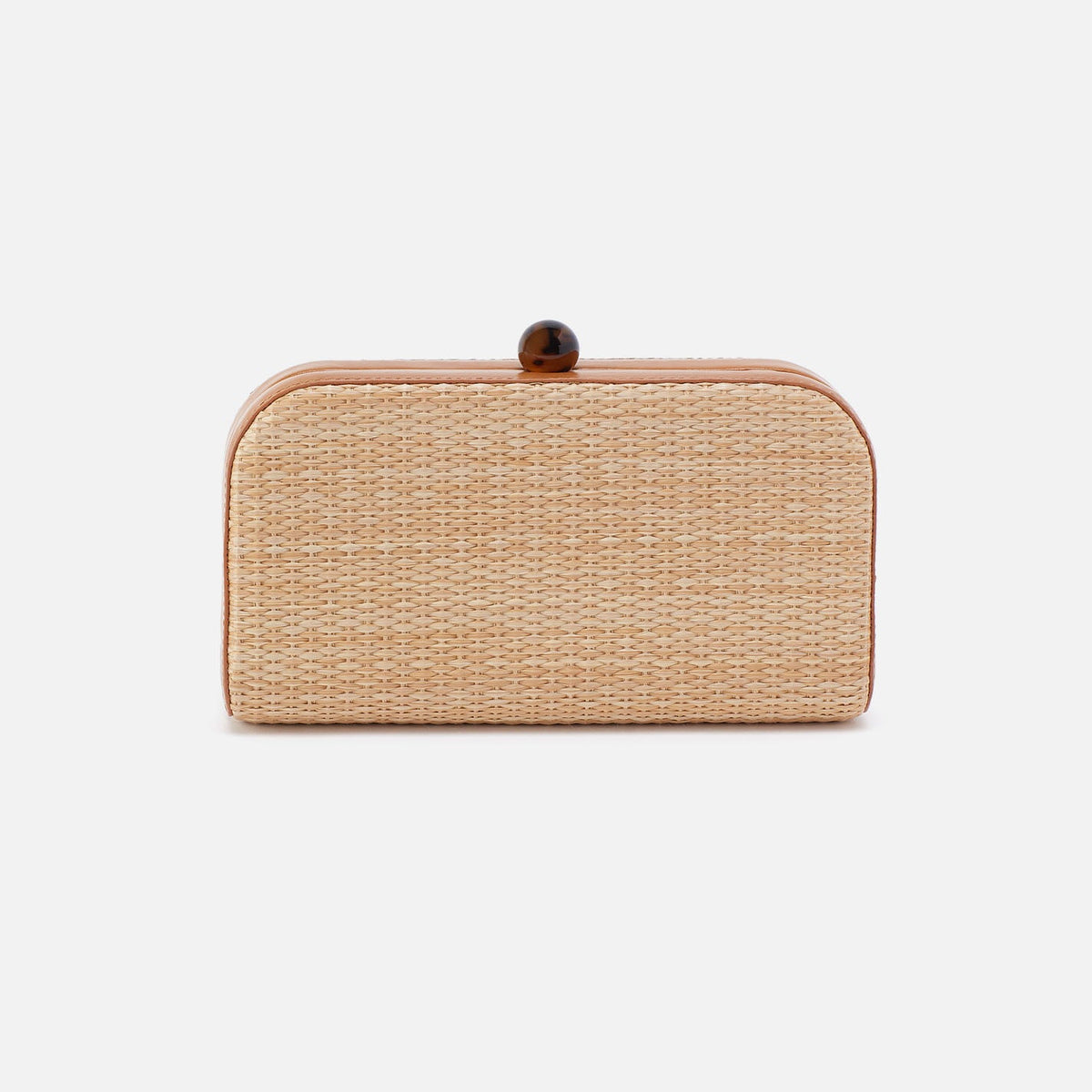 HOBO Smart Buy - Lauren Minaudiere In Woven Straw - Natural Straw