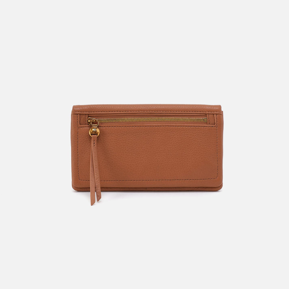 HOBO Special Offer - Lumen Continental Wallet In Pebbled Leather - Warm Honey