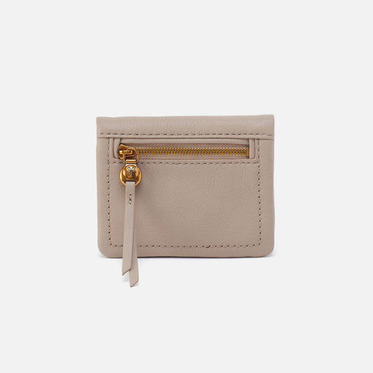HOBO Special Offer - Lumen Mini Wallet In Pebbled Leather - Taupe
