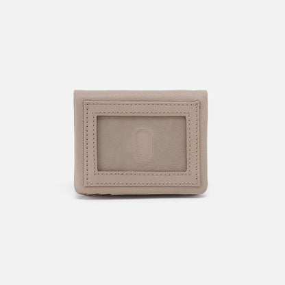 HOBO Special Offer - Lumen Mini Wallet In Pebbled Leather - Taupe