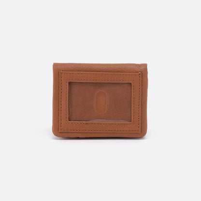 HOBO Exclusive - Lumen Mini Wallet In Pebbled Leather - Warm Honey