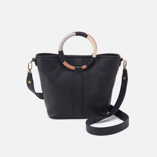 HOBO Hot Sale - Luna Small Tote In Pebbled Leather - Black