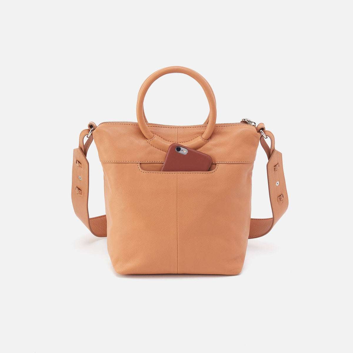 HOBO Featured - Maggie Crossbody In Smooth Leather - Doe