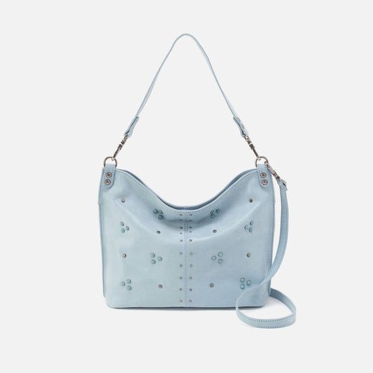 HOBO Customer Favorite - Pier Shoulder Bag In Buffed Leather - Sky