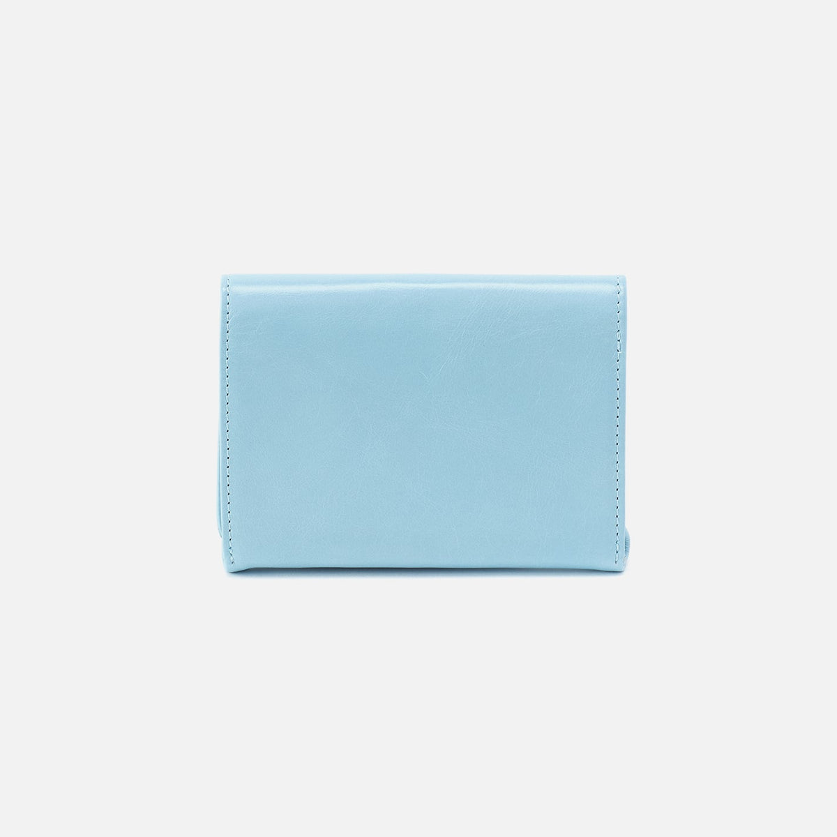 HOBO Featured - Robin Compact Wallet In Polished Leather - Stratosphere