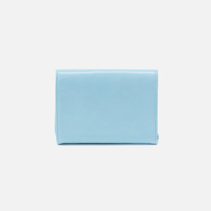 HOBO Featured - Robin Compact Wallet In Polished Leather - Stratosphere