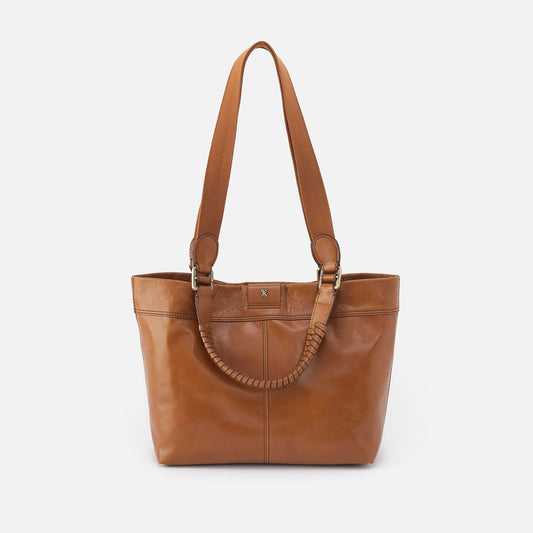 HOBO Recommended - Romy Medium Tote In Polished Leather - Truffle