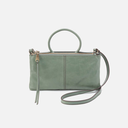 HOBO Top Pick - Sable Crossbody In Polished Leather - Jade