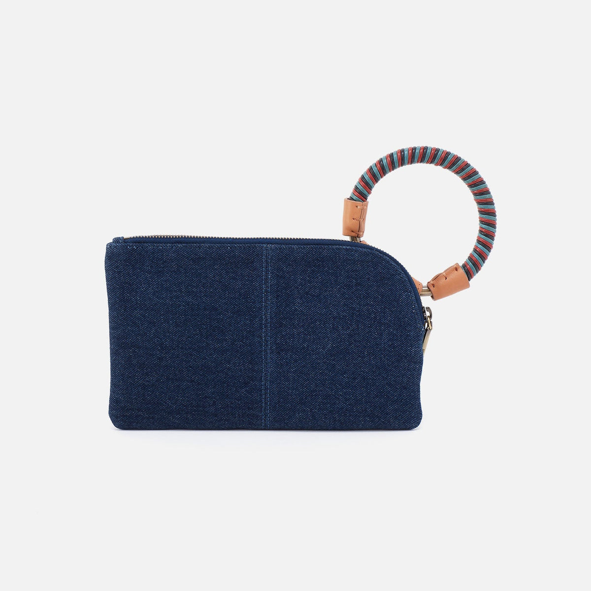 HOBO Everyday - Sable Wristlet In Denim Fabric - Dark Denim