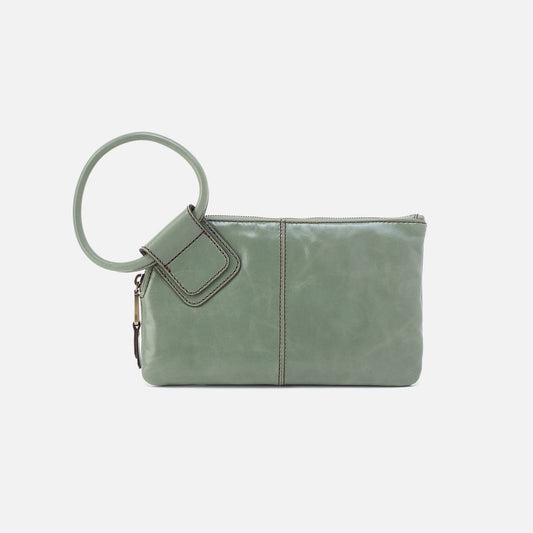 HOBO Hot Sale - Sable Wristlet In Polished Leather - Jade