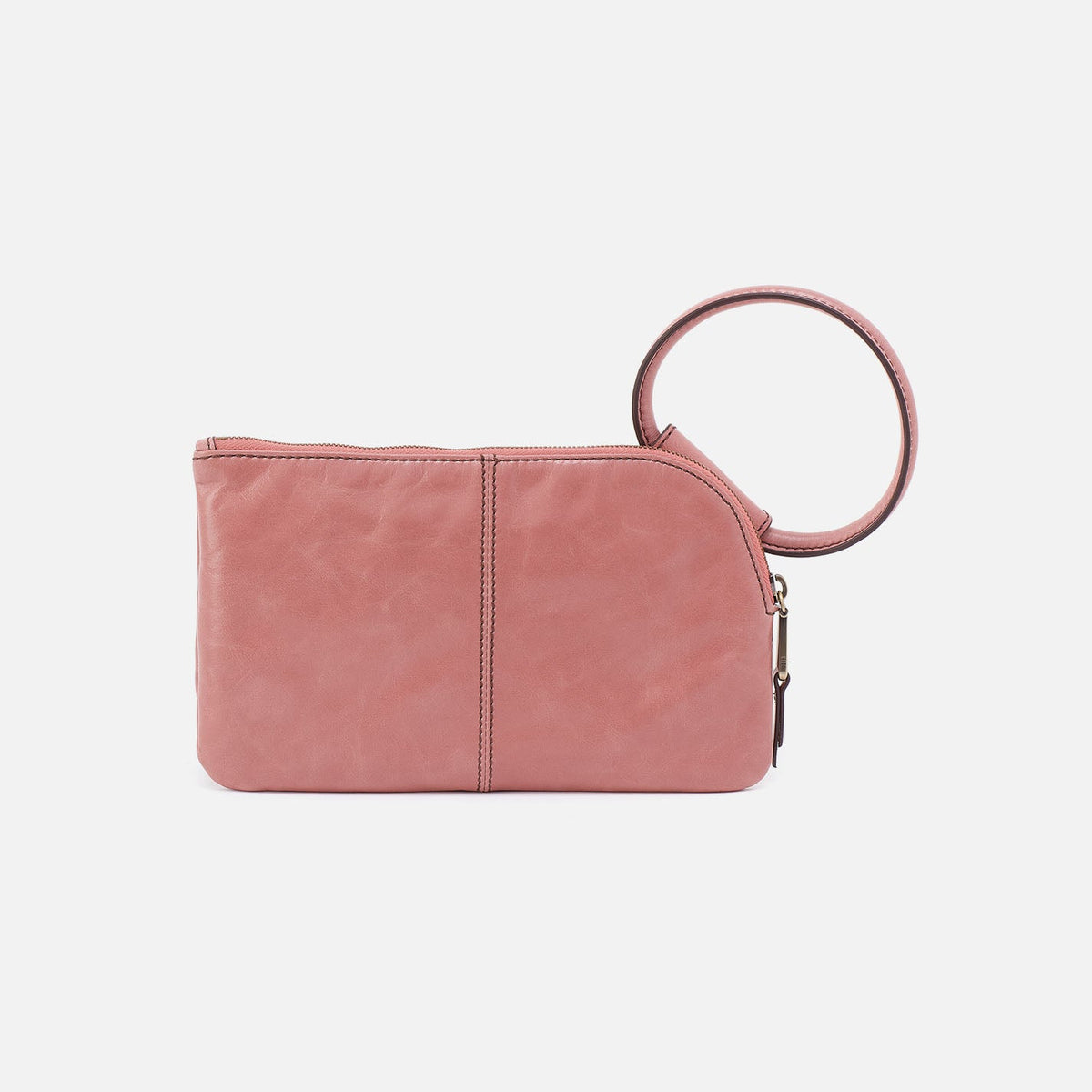HOBO Signature - Sable Wristlet In Polished Leather - Rose