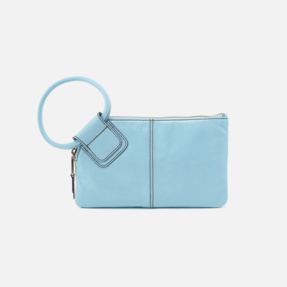 HOBO Classic - Sable Wristlet In Polished Leather - Stratosphere