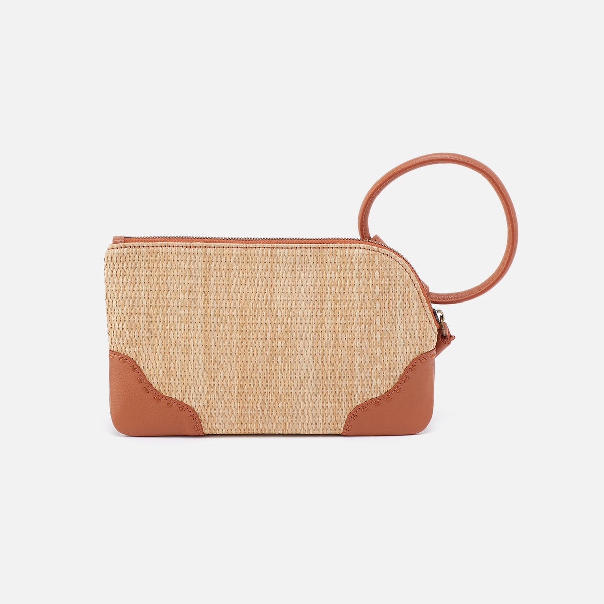 HOBO Signature - Sable Wristlet In Woven Straw - Natural Straw