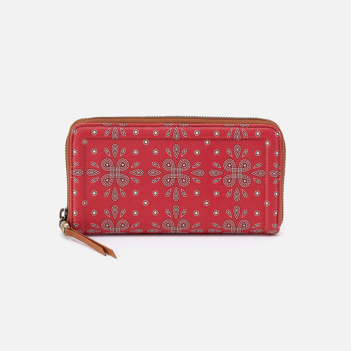 HOBO Special Offer - Soma Large Wallet In Coated Canvas - Red Journey Bandana