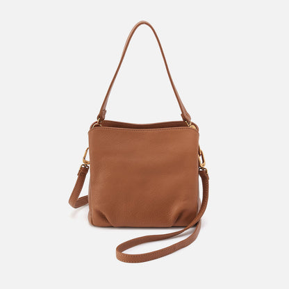 HOBO Deals - Starr Convertible Shoulder Bag in Pebbled Leather - Warm Honey
