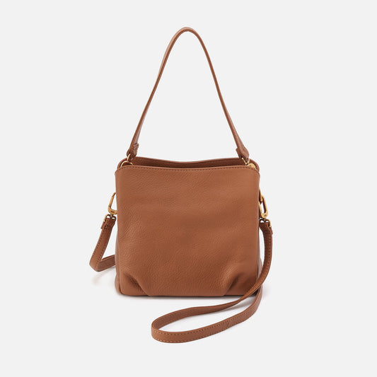 HOBO Deals - Starr Convertible Shoulder Bag in Pebbled Leather - Warm Honey