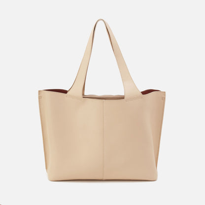HOBO Customer Favorite - Vida Large Tote in Micro Pebbled Leather - Almond