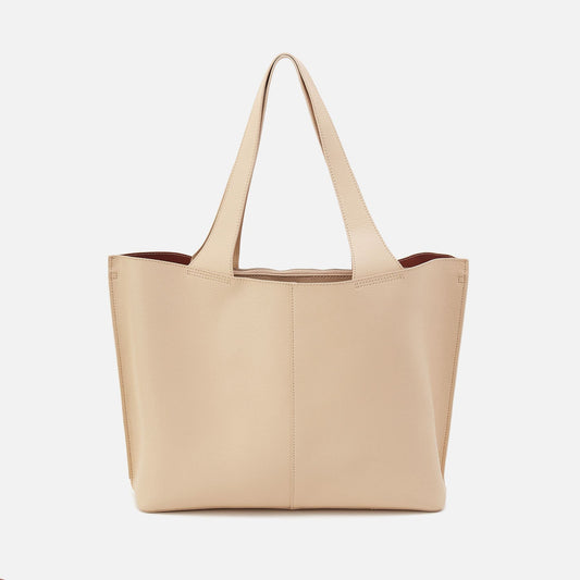 HOBO Customer Favorite - Vida Large Tote in Micro Pebbled Leather - Almond