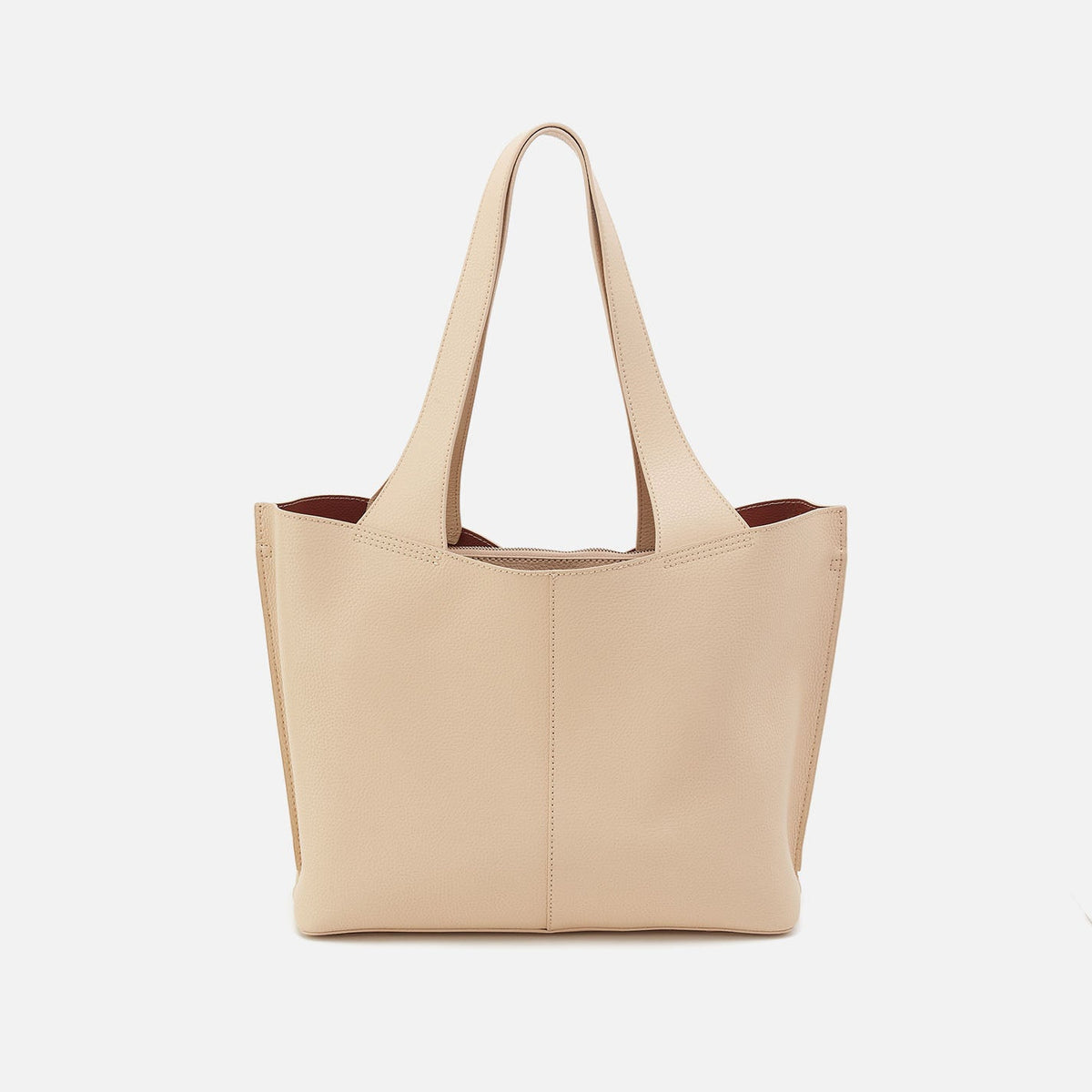HOBO Recommended - Vida Tote in Micro Pebbled Leather - Almond