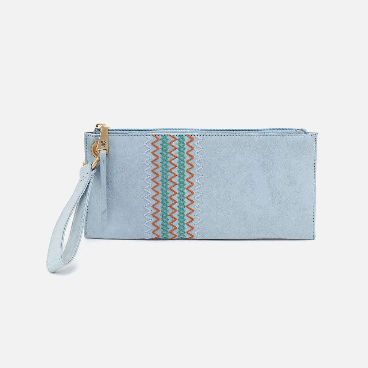 HOBO Value - Vida Wristlet In Buffed Leather - Sky