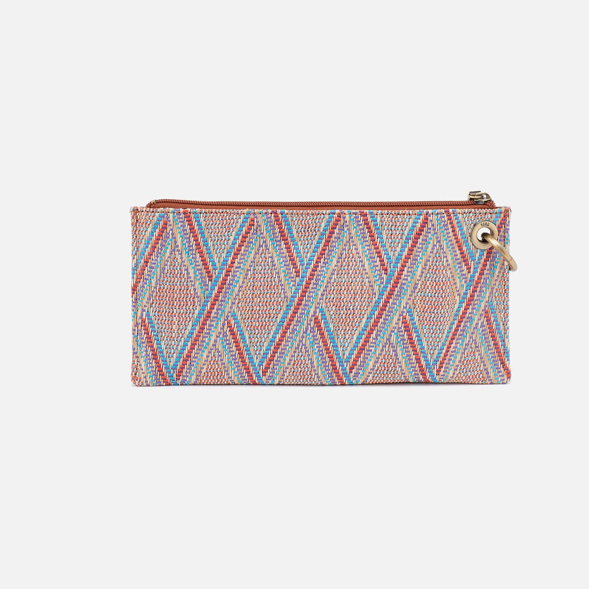 HOBO Quality - Vida Wristlet In Multi Weave With Leather Trim - Sunset Raffia