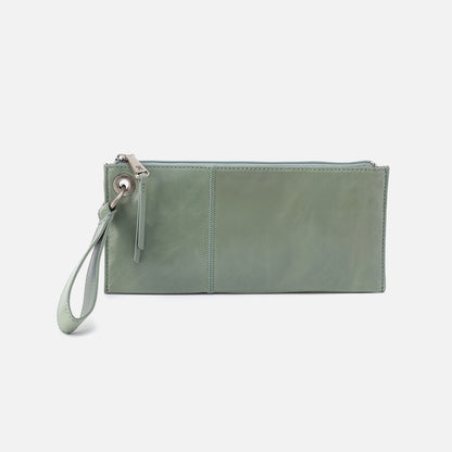 HOBO Best Seller - Vida Wristlet In Polished Leather - Jade