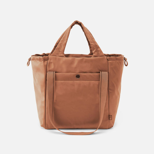 HOBO Great Value - PLACES TO GO Tote in CaRefiber recycled nylon - Dune
