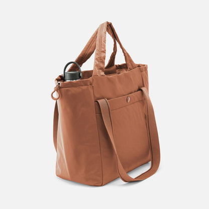 HOBO Great Value - PLACES TO GO Tote in CaRefiber recycled nylon - Dune