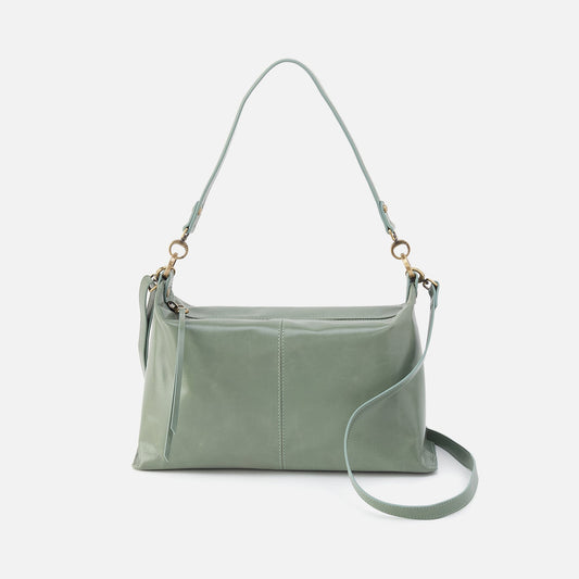 HOBO Sale - Avon Shoulder Bag In Polished Leather - Jade