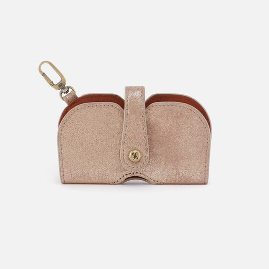 HOBO Hot Sale - Blink Glasses Holder In Buffed Leather - Gilded Beige