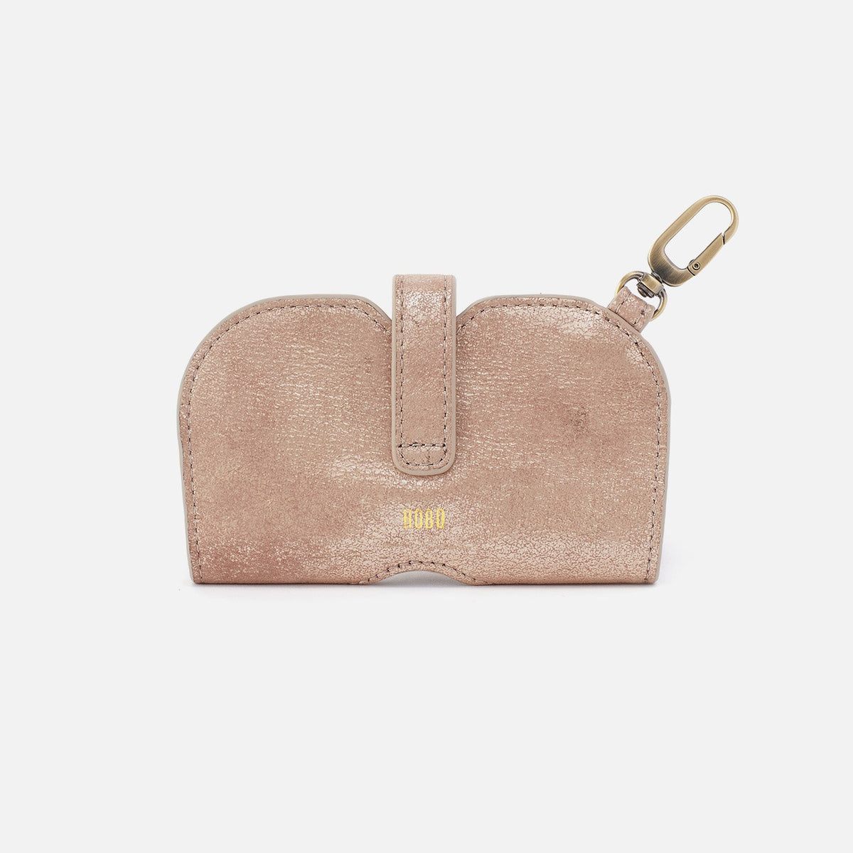 HOBO Hot Sale - Blink Glasses Holder In Buffed Leather - Gilded Beige