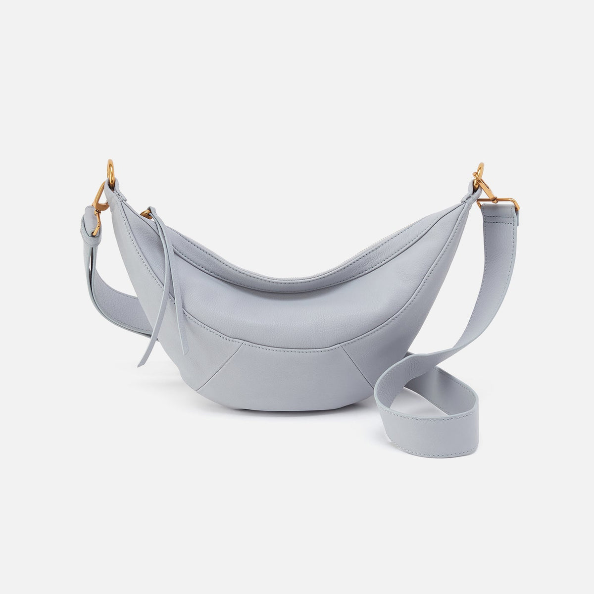 HOBO Best Price - Carmen Sling In Pebbled Leather - Blue Pearl