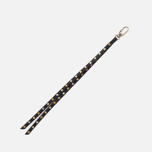 HOBO Discount - Eddie Leather Charm in Pebbled Leather - Black