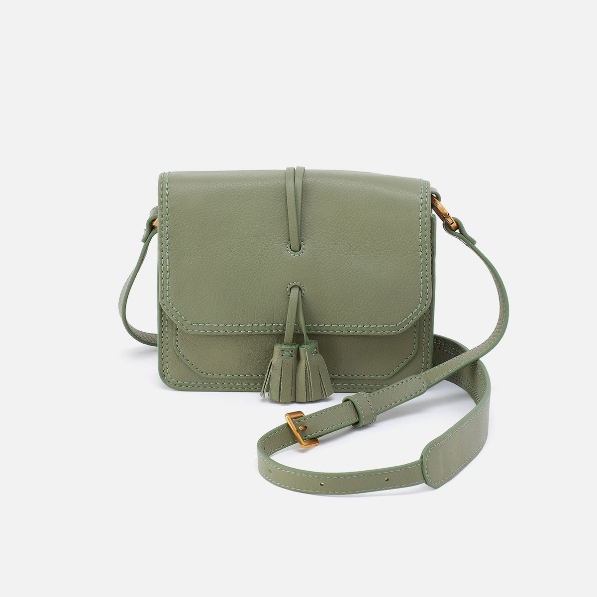 HOBO Customer Favorite - Eden Small Crossbody In Pebbled Leather - Watercress