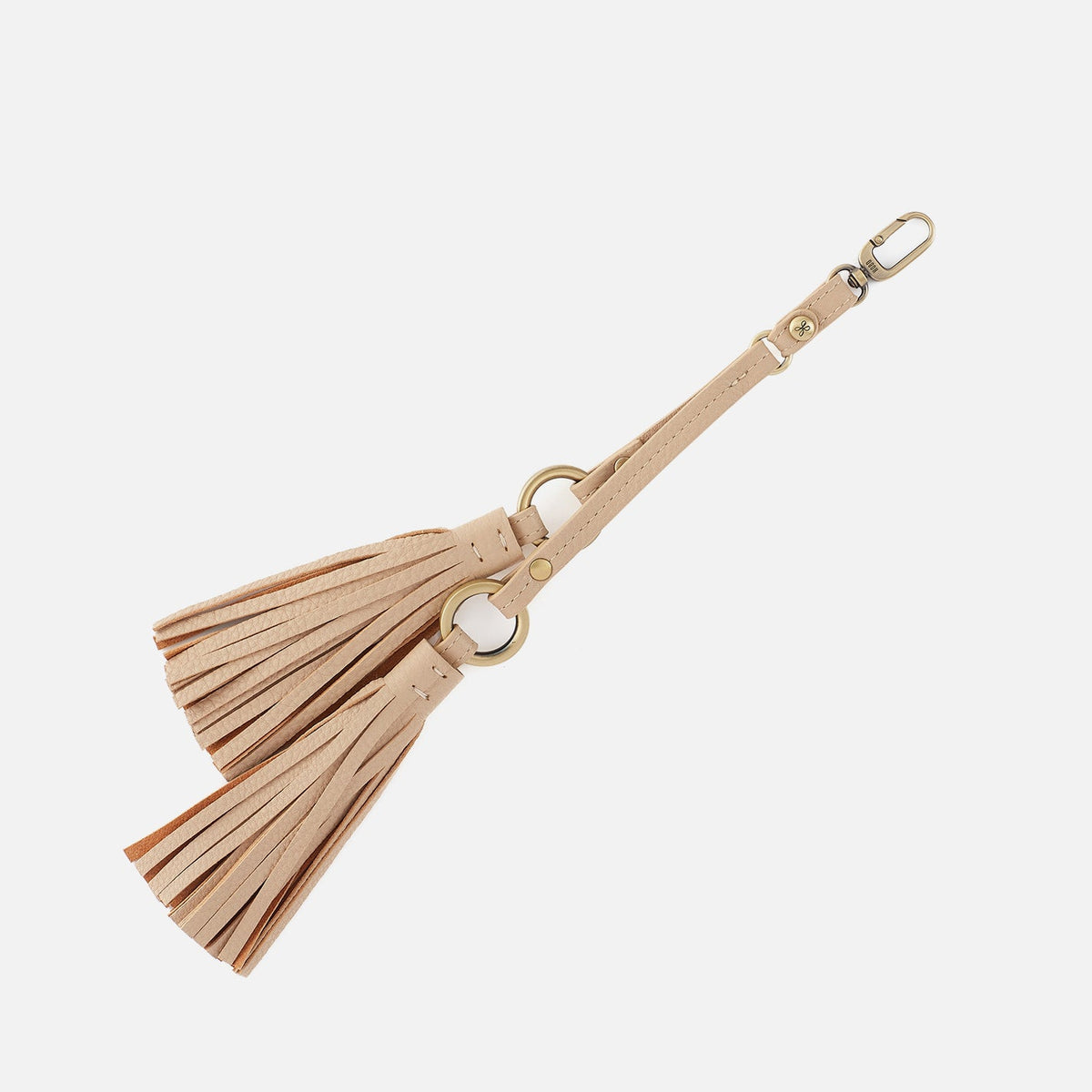 HOBO Classic - Ring Tassel Swag in Pebbled Leather - Linen