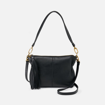 HOBO Discount - Kori Crossbody In Pebbled Leather - Black