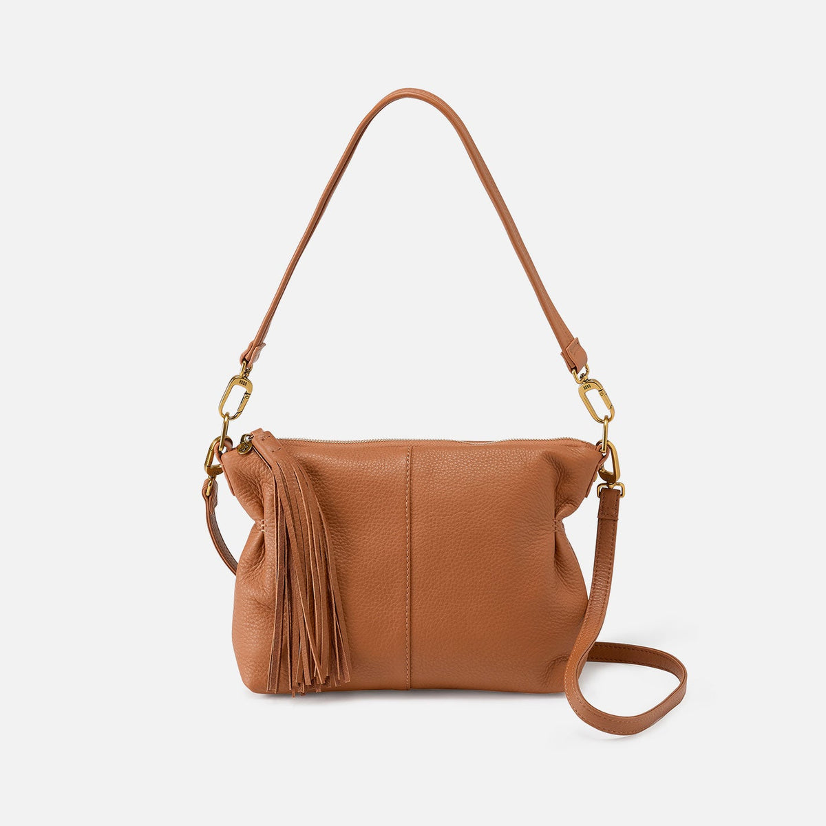 HOBO Exclusive - Kori Crossbody In Pebbled Leather - Warm Honey