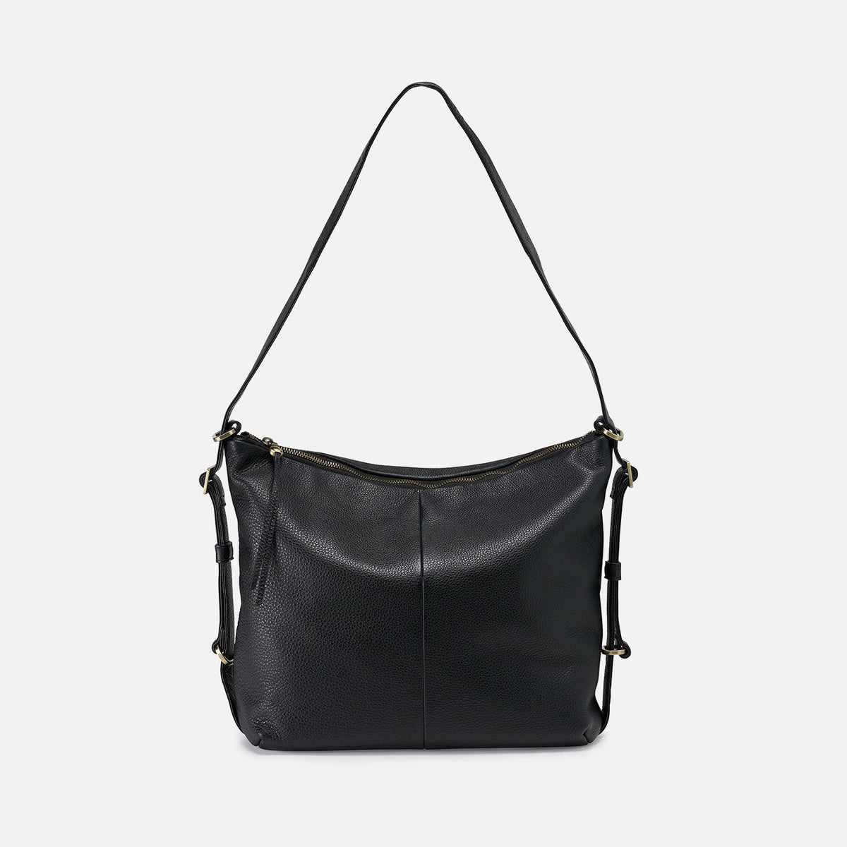 HOBO Discount - Emily Convertible Backpack In Pebbled Leather - Black