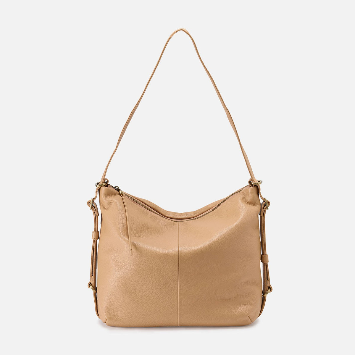 HOBO Trending - Emily Convertible Backpack In Pebbled Leather - Porcini