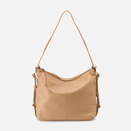 HOBO Trending - Emily Convertible Backpack In Pebbled Leather - Porcini