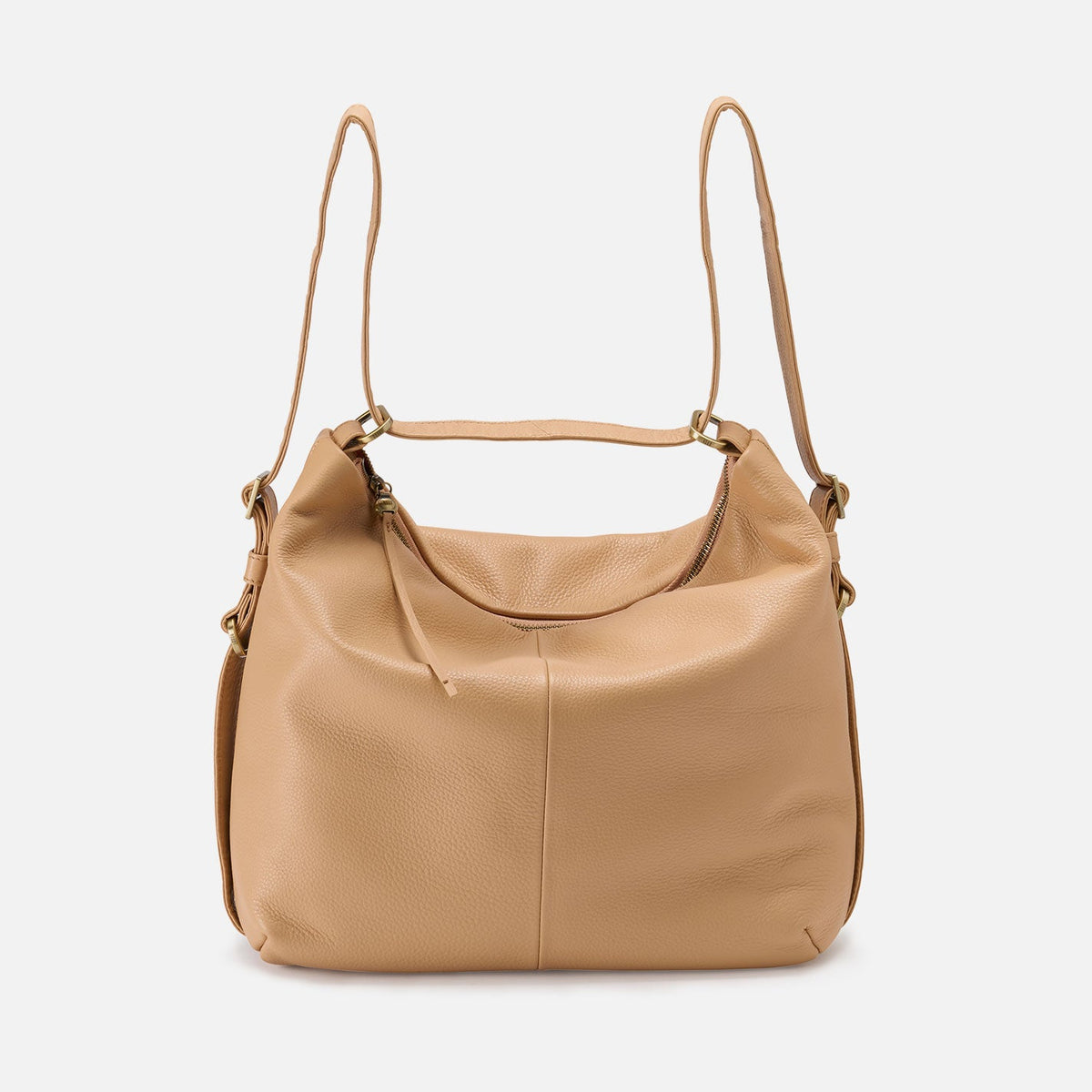 HOBO Trending - Emily Convertible Backpack In Pebbled Leather - Porcini