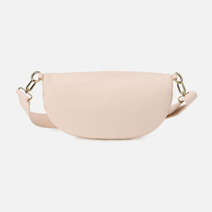 HOBO Smart Buy - Hunter Medium Belt Bag In Pebbled Leather - Cream