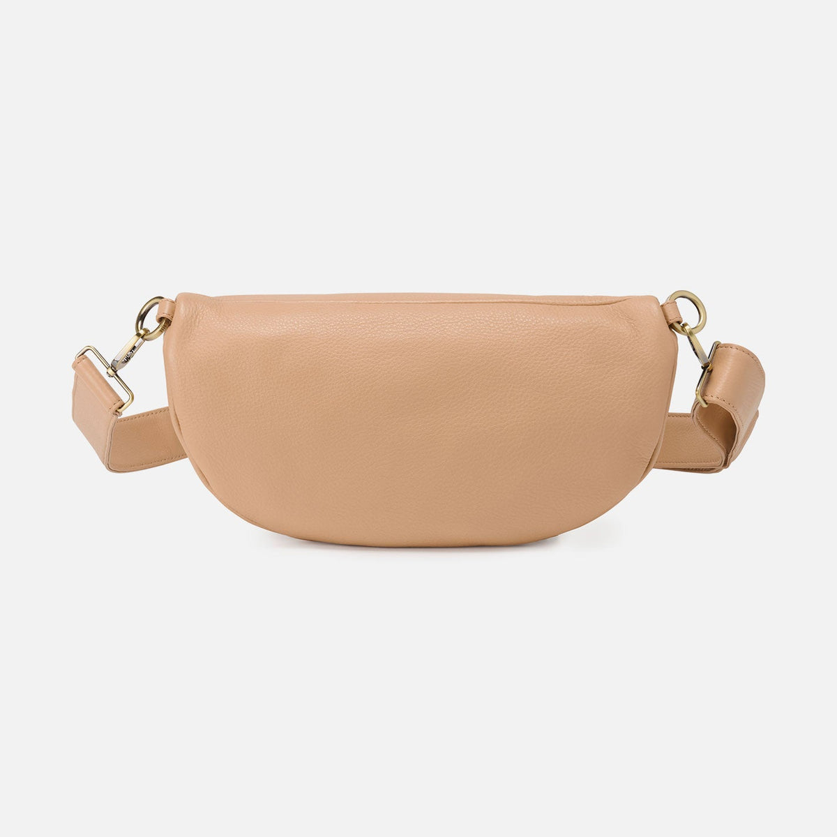 HOBO Exclusive - Hunter Medium Belt Bag In Pebbled Leather - Porcini