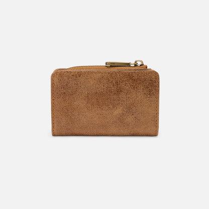 HOBO Everyday - Jill Card Case In Buffed Leather - Whiskey