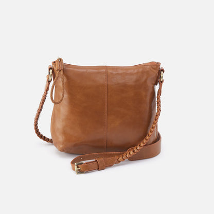 HOBO Latest - Lasso Medium Crossbody In Polished Leather - Truffle