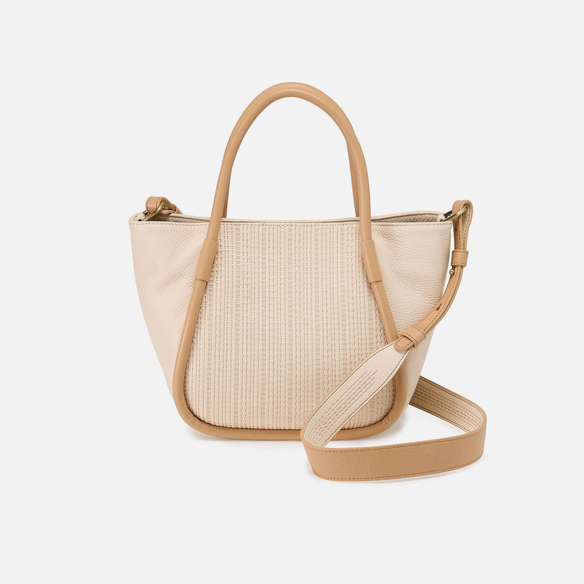 HOBO Hot Sale - Margot Satchel In Pebbled Leather - Cream