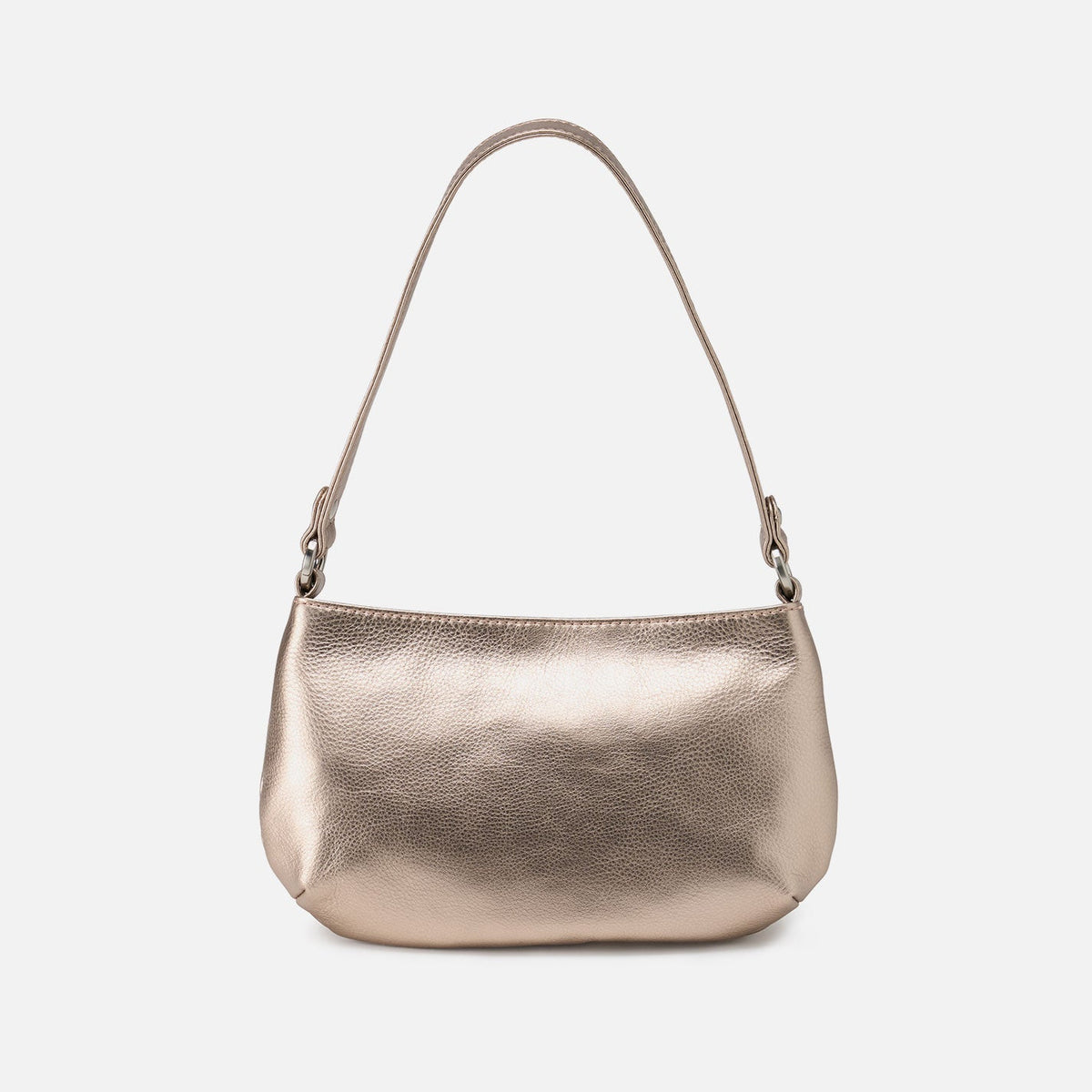HOBO Recommended - Pier Baguette In Metallic Leather - Cameo Quartz