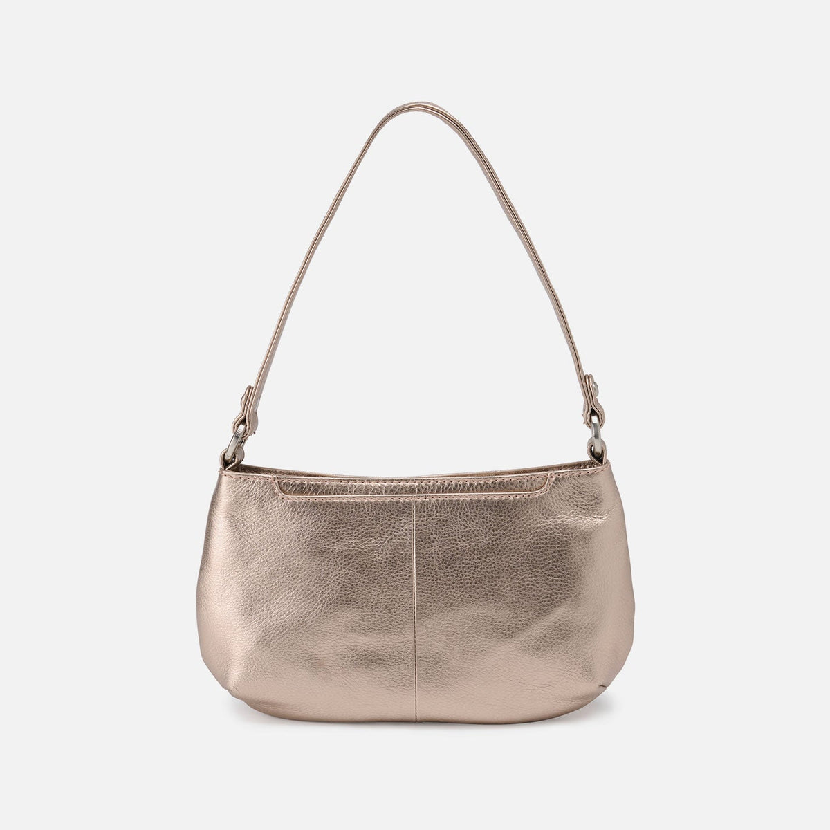 HOBO Recommended - Pier Baguette In Metallic Leather - Cameo Quartz