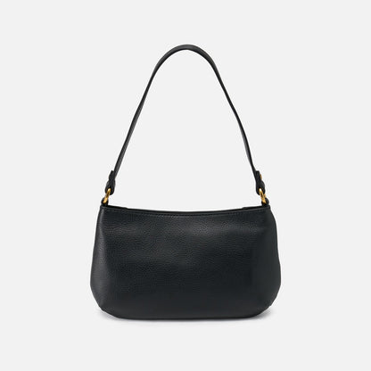 HOBO Recommended - Pier Baguette In Pebbled Leather - Black