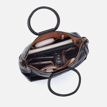 HOBO Everyday - Sheila Medium Satchel In Pebbled Leather - Warm Honey